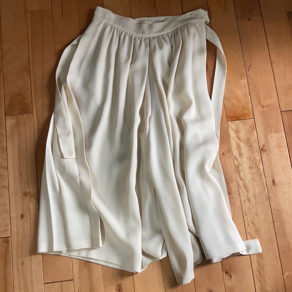 Wide leg wool vintage pants - Picture 3 of 3